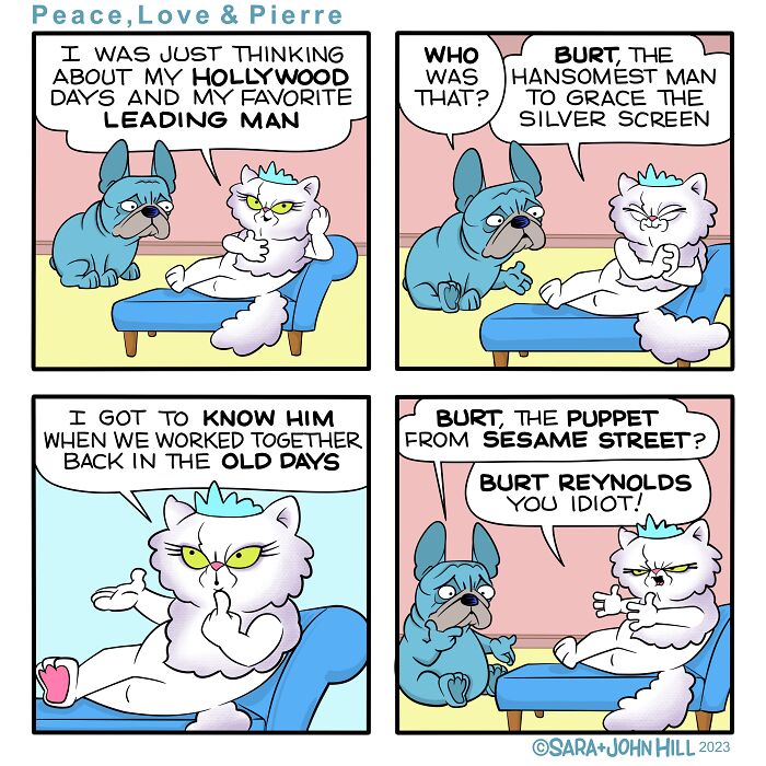 Peace Love & Pierre: A New Comic Strip Featuring Characters Who Will Not Only Make You Laugh, But Will Also Steal Your Heart