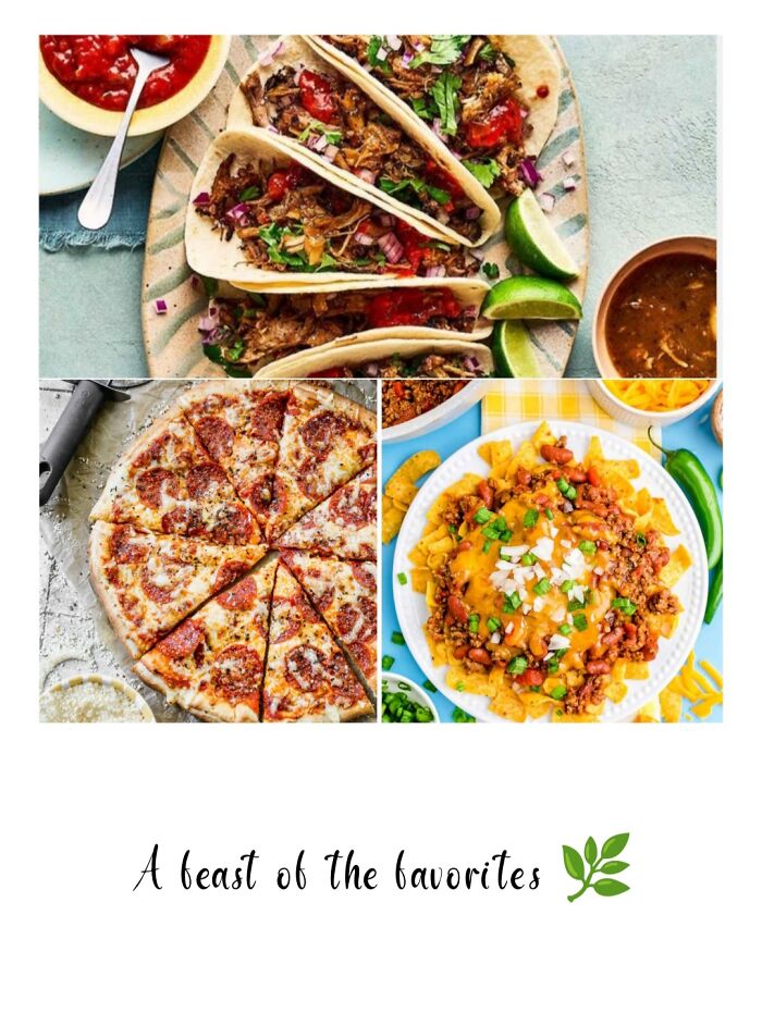 Here Are A Few Of My Most Favored Meals ✨