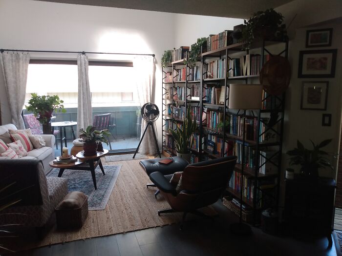 The Living Room Is Actually My Home Library