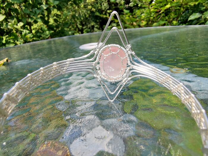 I Used Ten Meters Of Wire To Make This Piece Of Jewelry (8 Pics)