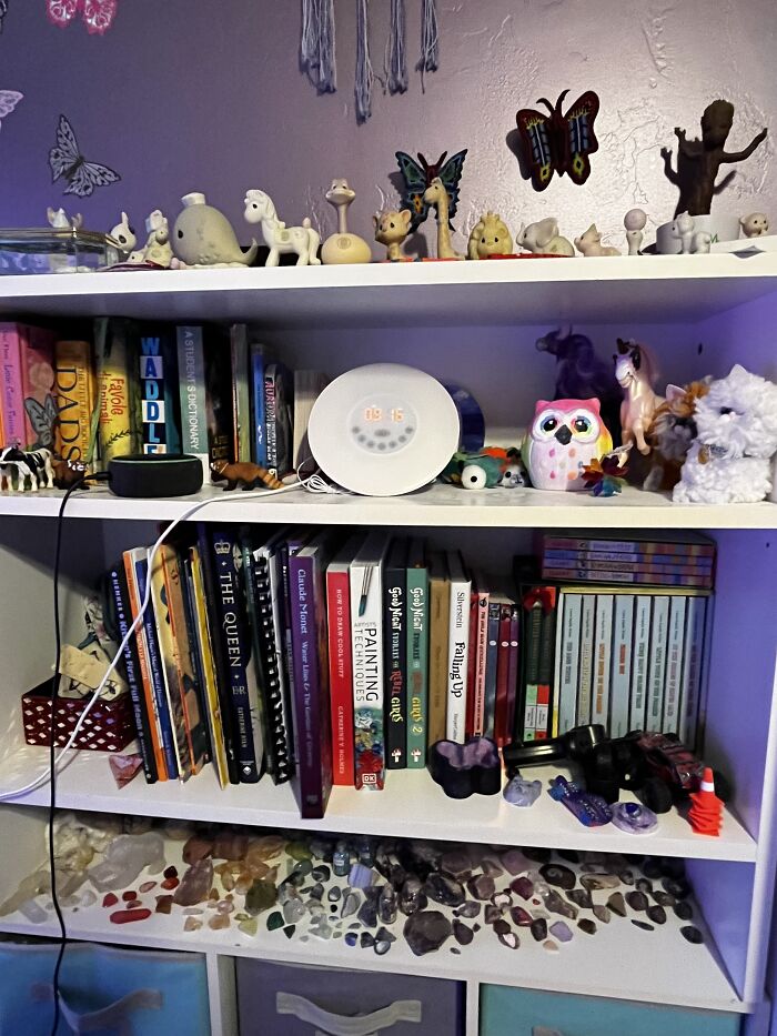 Where I Keep Some Of My Favorite Books From When I Was Younger