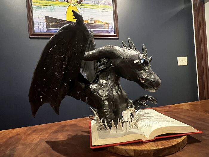 Dragon I Made From Air Dry Clay