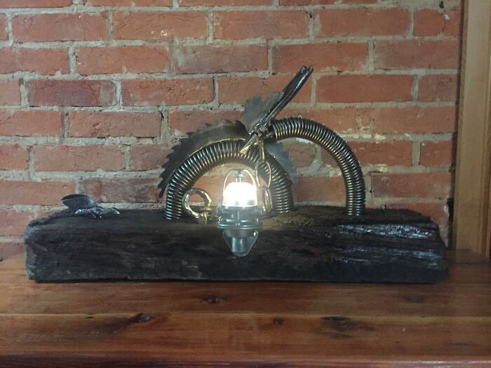 Sea Serpent - Made From Springs And Spares