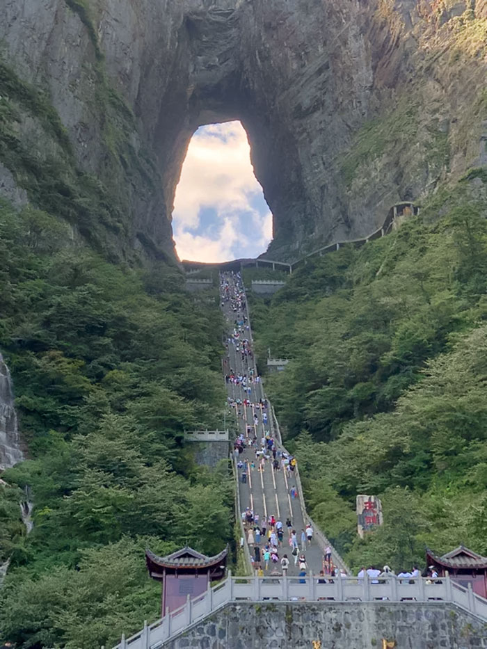 Tianmen Mountain In Zhangjiajie, China