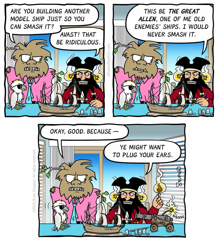 Meet Sven Skupien's Hilarious Comics