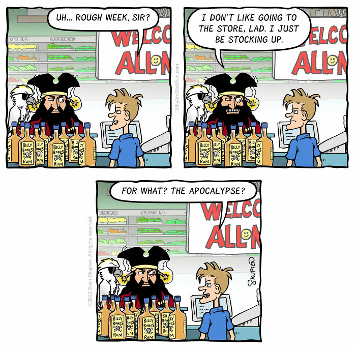 Meet Sven Skupien's Hilarious Comics