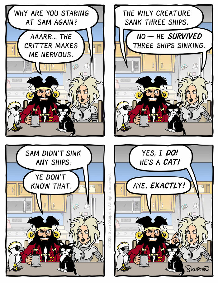 Meet Sven Skupien's Hilarious Comics