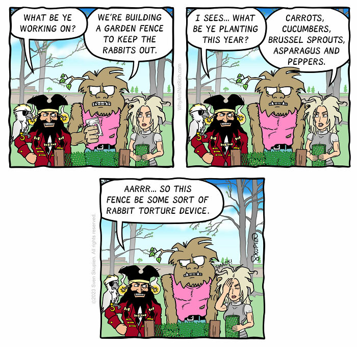 Meet Sven Skupien's Hilarious Comics