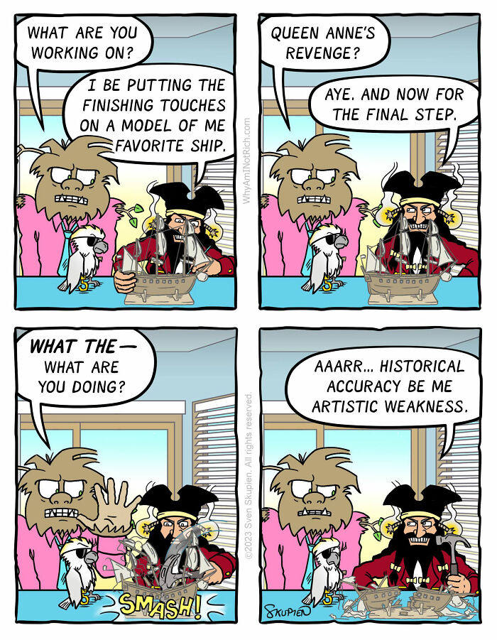 Meet Sven Skupien's Hilarious Comics