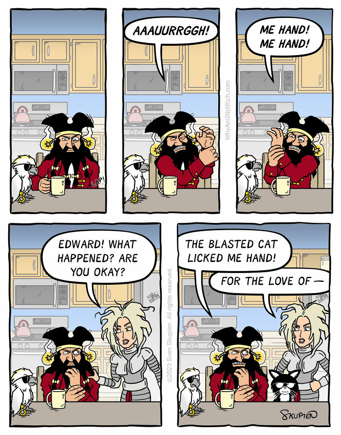 Meet Sven Skupien's Hilarious Comics