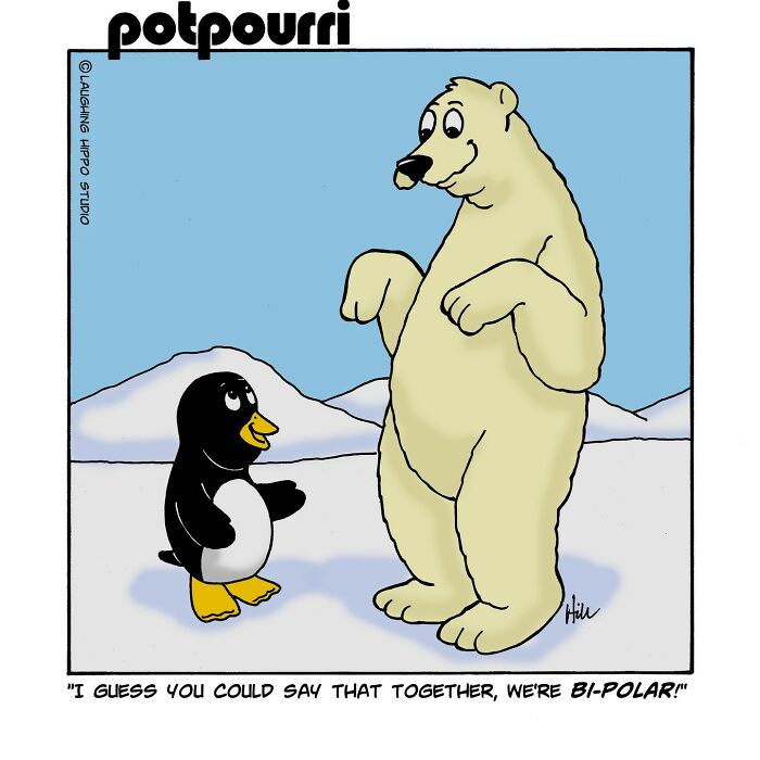 New Clever Single-Panel Comics Full Of Unexpected Twists And Imaginative Humor