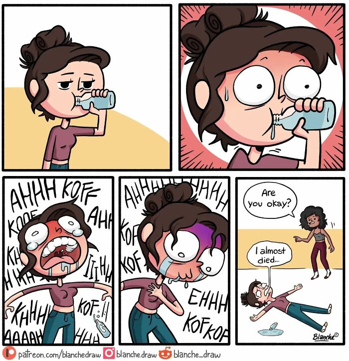 New Relatable Comics That Explore The Everyday Experiences Of Young Women
