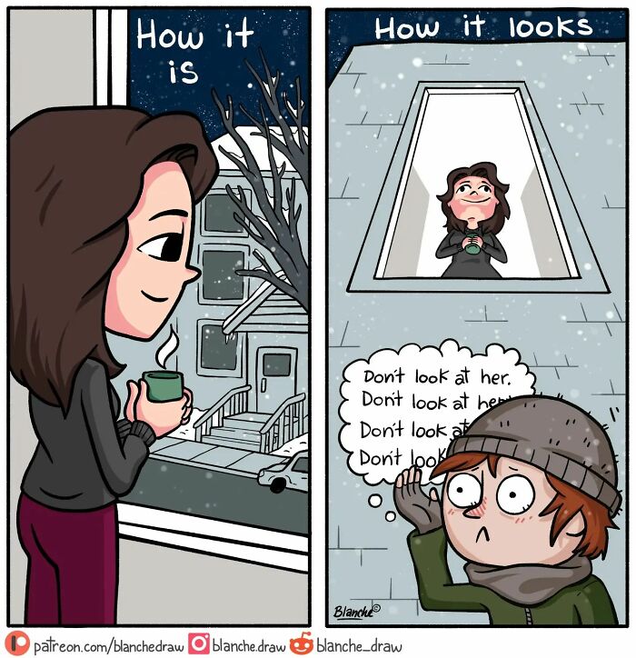 New Relatable Comics That Explore The Everyday Experiences Of Young Women