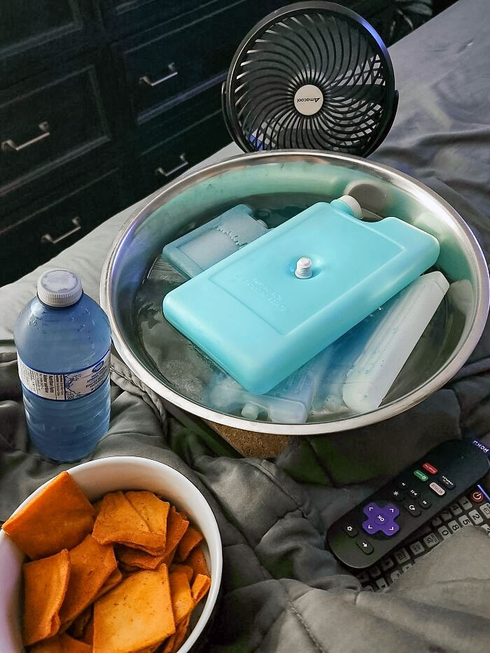 A/C Gave Out 2 Days Ago And It's 83 Degrees In My House. This'll Do