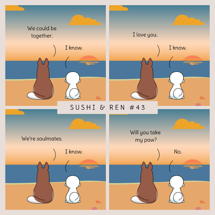 I Turned A Tragic Romance Into A Heartfelt And Humorous Comic, And Here Are The 52 I Am Most Proud Of