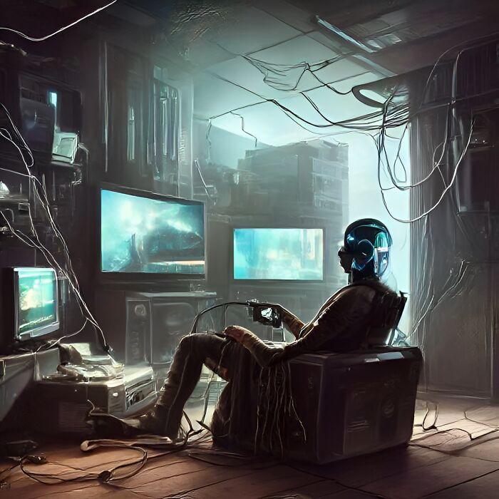 "Info-Mation, C. 2065" - Inspired By The Unrest Created Through All The Misinformation