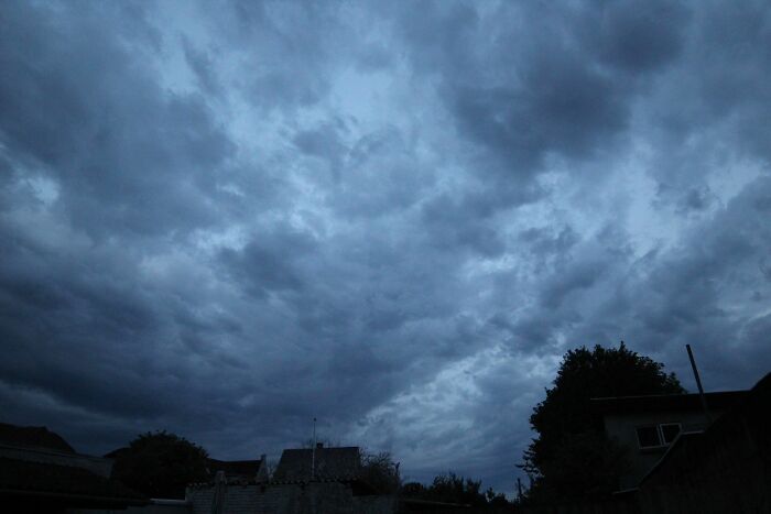 Storm Rolling In Over Odense, Denmark