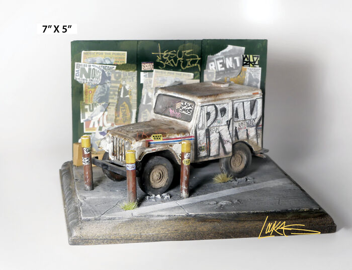 Vintage USPS Pray Truck