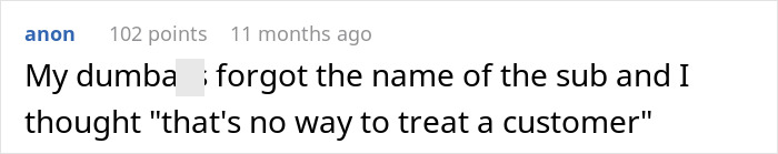 Karen Feels Humiliated Because A Customer Who She Mistook For An Employee Refused To Apologize
