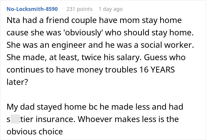 Pregnant Woman Gives Spouse A Wake-Up Call Over His Idea Of Her Being A Stay-At-Home Mom