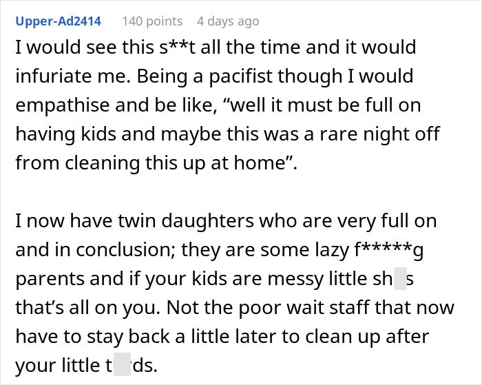 Netizens Fed Up With Messy Children In Public Places Join Forces And Absolutely Roast Their Parents