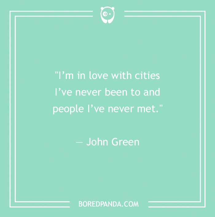 John Green quote about cities - 19