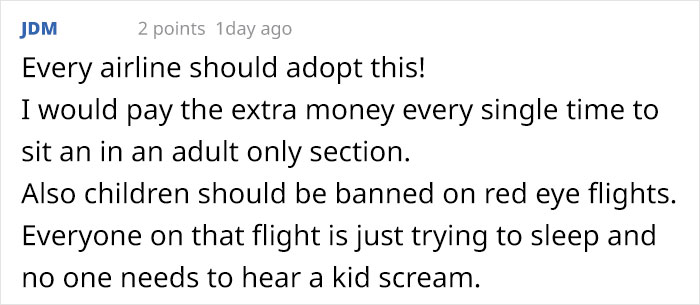 “What A Sad World We Live In”: The Internet Reacts To Airline Introducing A Child-Free Plane Section “What A Sad World We Live In”: The Internet Reacts To Airline Introducing A Child-Free Plane Section
