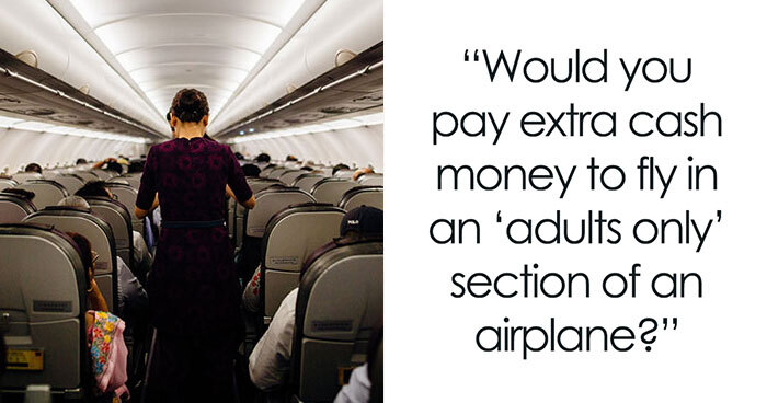 “What A Sad World We Live In”: The Internet Reacts To Airline Introducing A Child-Free Plane Section