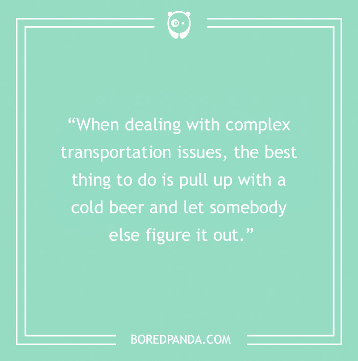 Anthony Bourdain quote on how to deal with issues 