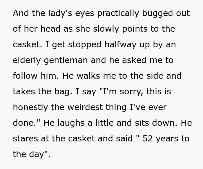 Internet Collectively In Tears After Driver Shares Touching Story Of Delivering Food To A Funeral Internet Collectively In Tears After Driver Shares Touching Story Of Delivering Food To A Funeral