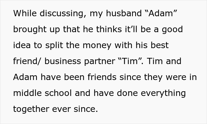 Woman Doesn't Want To Share Lottery Winnings With Husband's Friend, Gets Told To Stay Wary Woman Doesn't Want To Share Lottery Winnings With Husband's Friend, Gets Told To Stay Wary