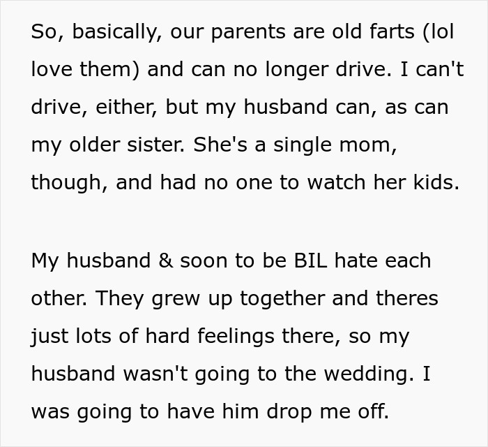 Woman Decides To Skip On Sister’s Child-Free Wedding And Be The Babysitter, Enraging The Bride Woman Decides To Skip On Sister’s Child-Free Wedding And Be The Babysitter, Enraging The Bride