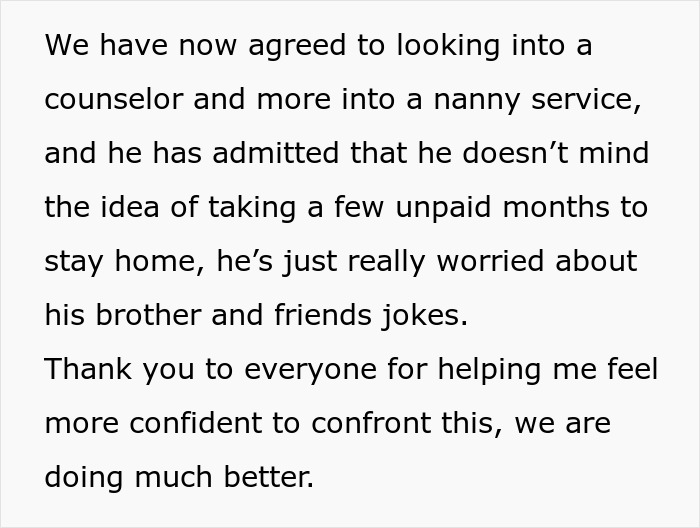 Pregnant Woman Gives Spouse A Wake-Up Call Over His Idea Of Her Being A Stay-At-Home Mom