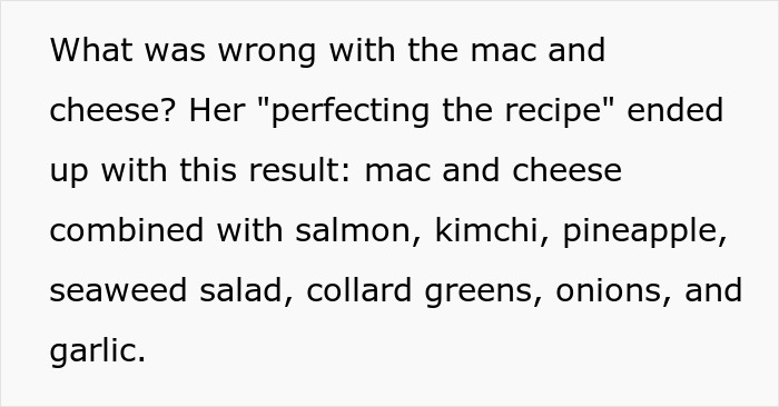 Woman At A Loss For Words After Daughter-In-Law Says She Simply Can&rsquo;t Eat Her Food At A Family Party