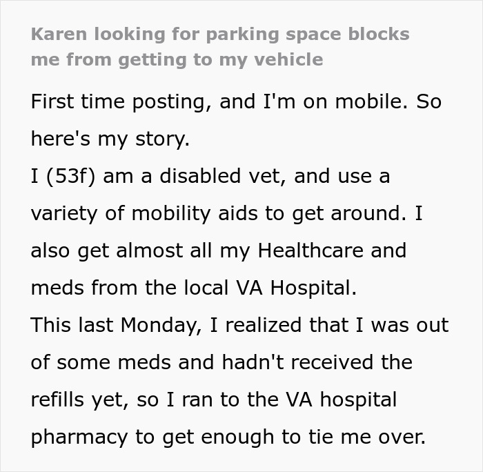 'Karen' Gets Instant Karma After She Yells At A Disabled Woman For Trying To 'Cut In Line' 'Karen' Gets Instant Karma After She Yells At A Disabled Woman For Trying To 'Cut In Line'