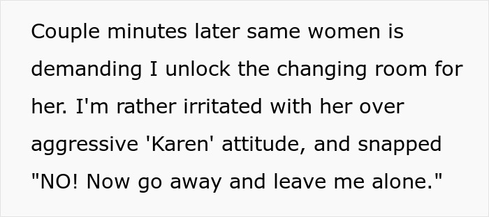Karen Feels Humiliated Because A Customer Who She Mistook For An Employee Refused To Apologize