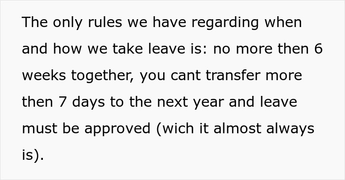 Boss Fails To Do His Part Of Vacation Deal With Employee, Ends Up Getting A Taste Of His Own Medicine