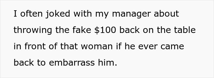 Netizens Cracking Up At Server&rsquo;s Story Of Revenge Towards A Customer Tipping A Fake $100 Bill