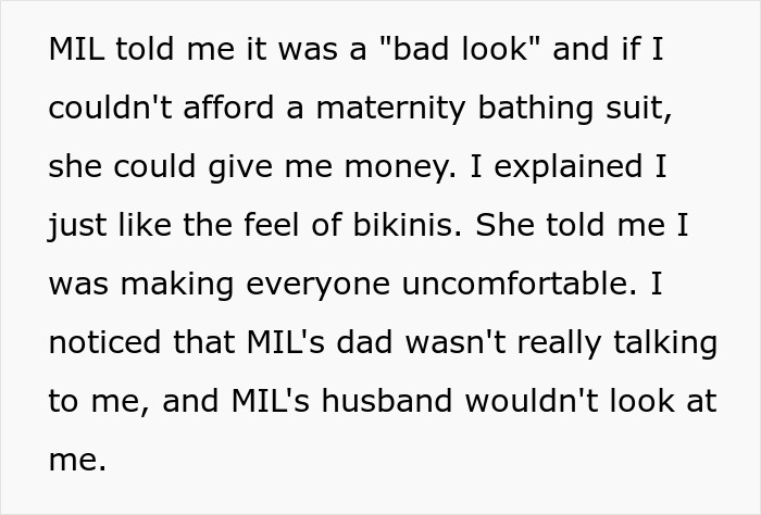 MIL Starts Drama Over Pregnant Woman Wearing A Bikini As It&rsquo;s Making Her Husband Nauseous