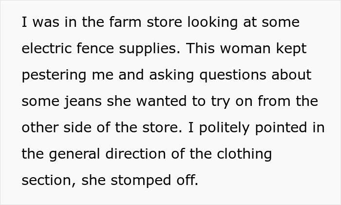 Karen Feels Humiliated Because A Customer Who She Mistook For An Employee Refused To Apologize