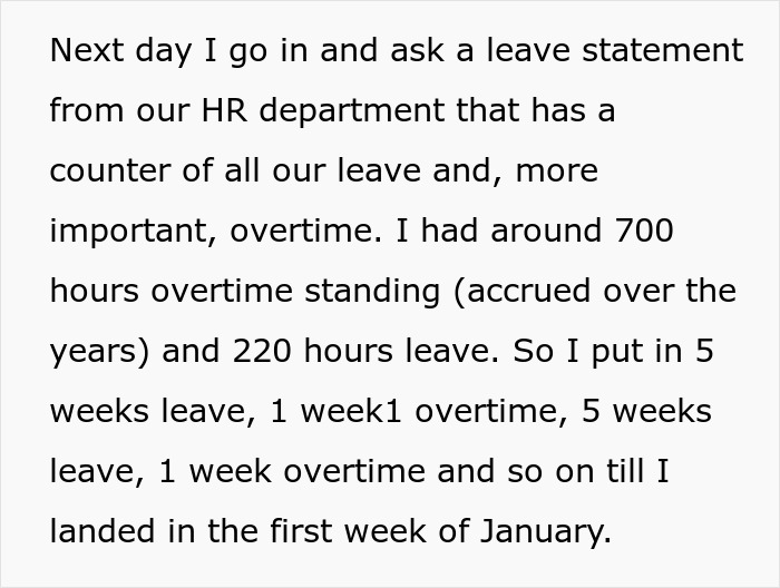 Boss Fails To Do His Part Of Vacation Deal With Employee, Ends Up Getting A Taste Of His Own Medicine