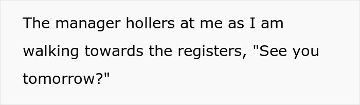 Karen Feels Humiliated Because A Customer Who She Mistook For An Employee Refused To Apologize