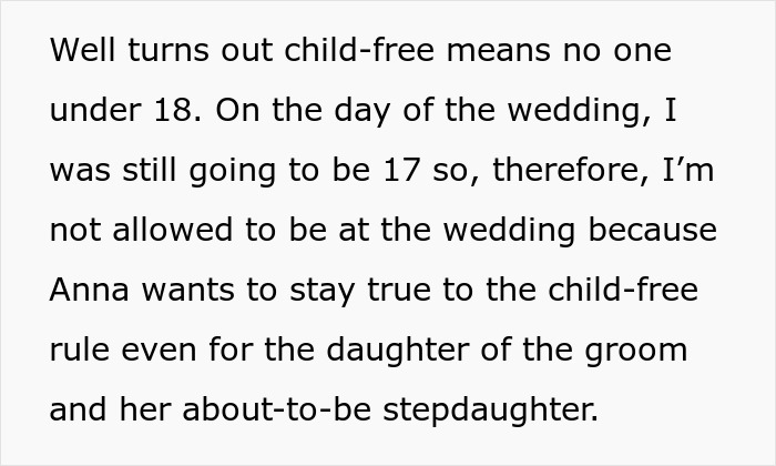 Teen Called A &ldquo;Selfish Brat&rdquo; For Exposing Why Dad And Stepmom Excluded Her From Wedding