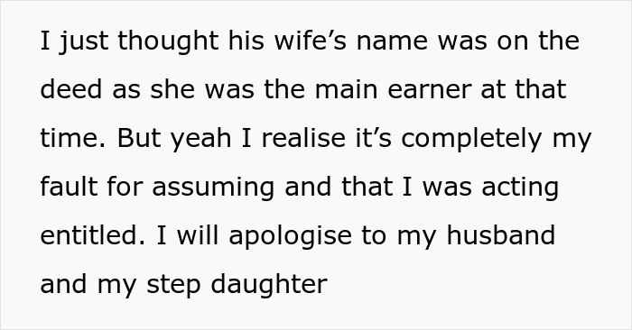 &ldquo;[Am I The Jerk] For Being Mad That My Stepdaughter Will Inherit Our House?" 
