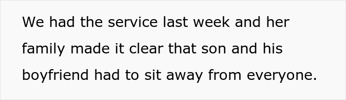 Family Drama Kicks Off When Dad Sits Together With &lsquo;Disowned&rsquo; Gay Son At Wife&rsquo;s Funeral