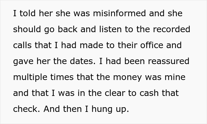 Woman Is Asked To Return $1.2k Refund, She Reminds Them How They Yelled At Her To Keep It Woman Is Asked To Return $1.2k Refund, She Reminds Them How They Yelled At Her To Keep It