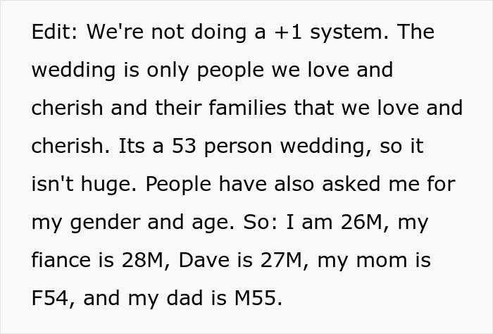 Groom Asks If He&rsquo;s A Jerk To Uninvite Polycule Parents From The Wedding, Gets Support Online