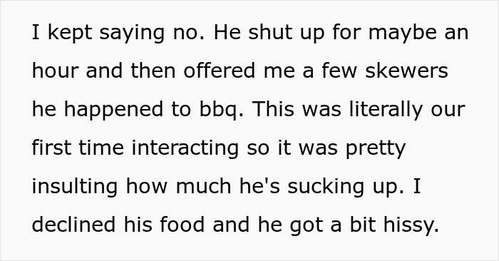 Person Maliciously Complies With Annoying Neighbor Who Kept Asking Them To Cut Down His Tree