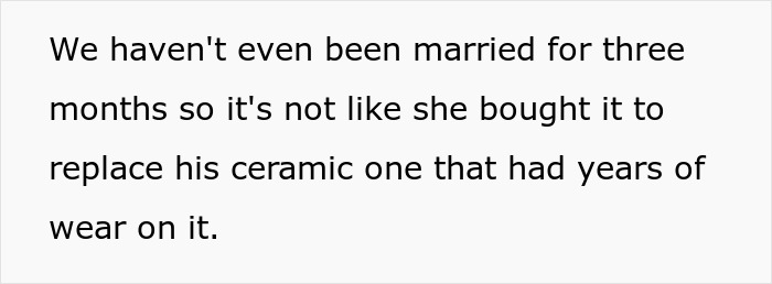 Mom Buys Her Son A Backup Wedding Band 3 Months After Wedding, Wife Is Baffled And Vents Online