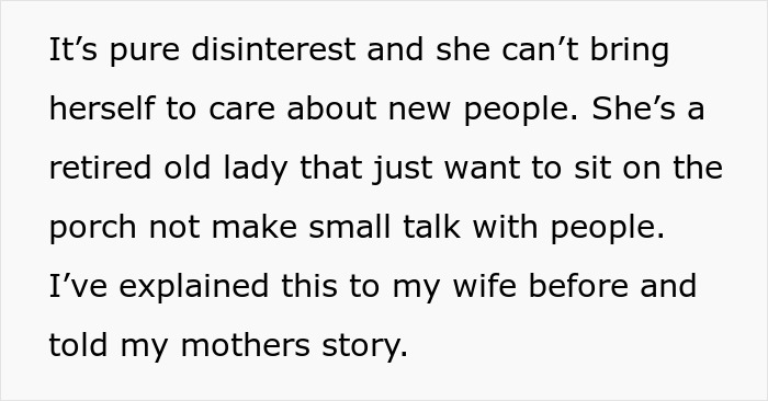 Family Drama Ensues After Wife Keeps Trying To Make MIL Like Her, Husband Tells Her She Never Will